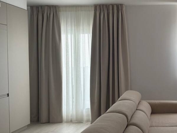 Trabajo realizado por IVENTHO: cortinas y textil a medida
